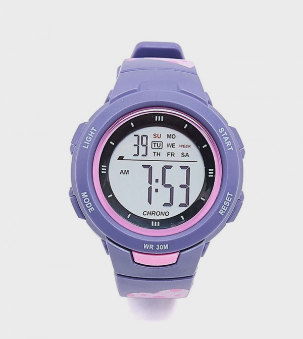 أر آند بي  ساعات - أزرق ساعات رقمية