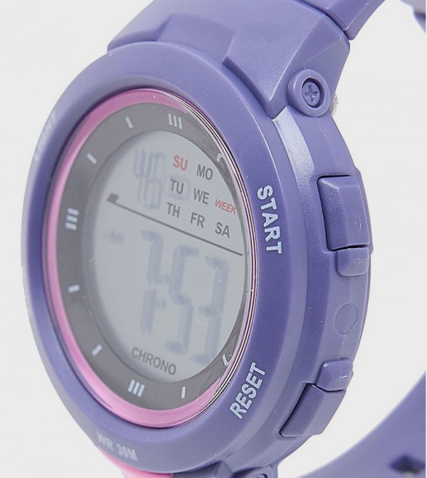 أر آند بي  ساعات - أزرق ساعات رقمية