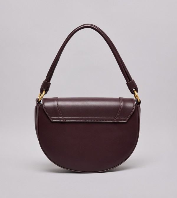 R&B Handbags - Wine Shoulder bags