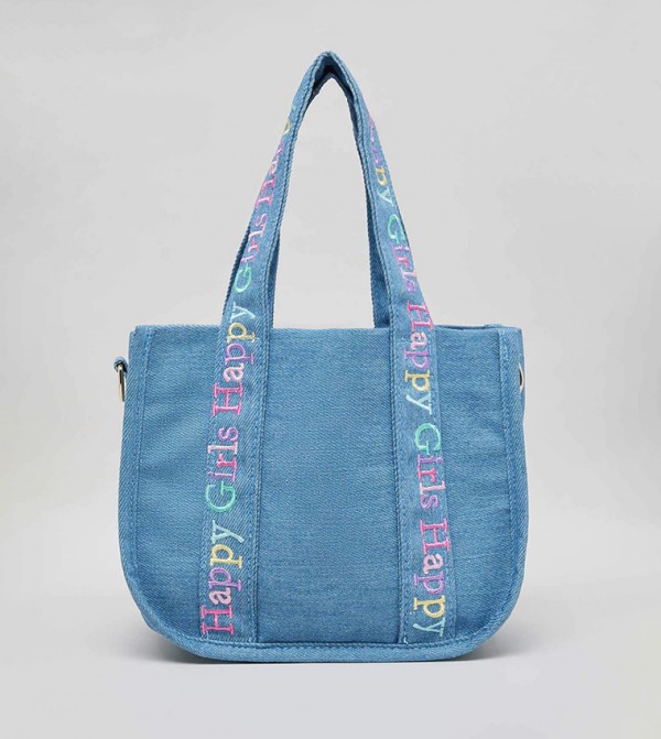 R&B - Blue Tote Bag
