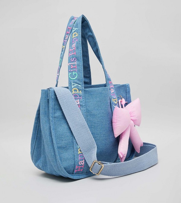 R&B - Blue Tote Bag