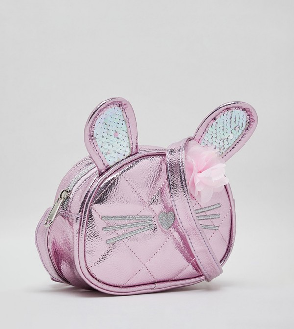 R&B  Hand Bags - Pink Cross Body