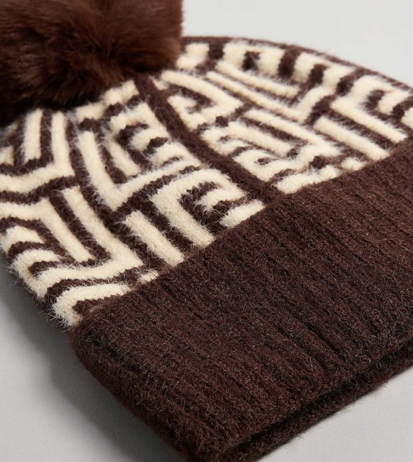 R&B  Caps & Hats - Brown Beanies