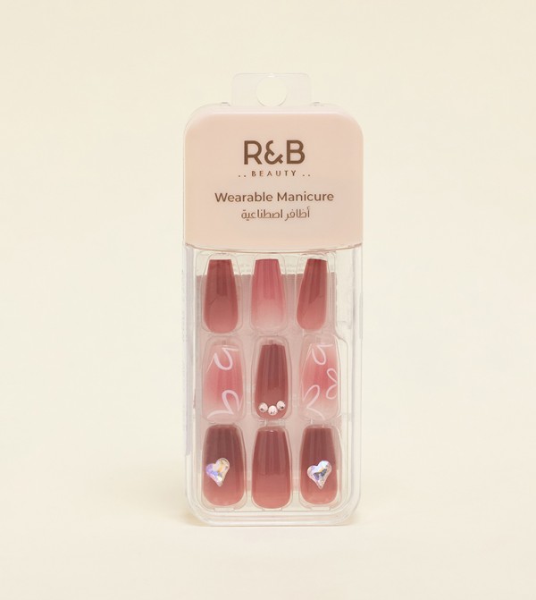 R&B  Beauty - Pink Nail Accessories