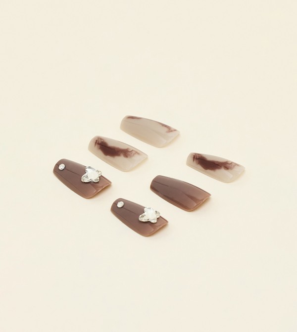 أر آند بي  الجمال - بيج Nail Accessories