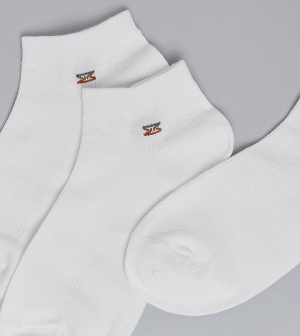أر آند بي  جوارب للكاحل  - أبيض Ankle Length Socks