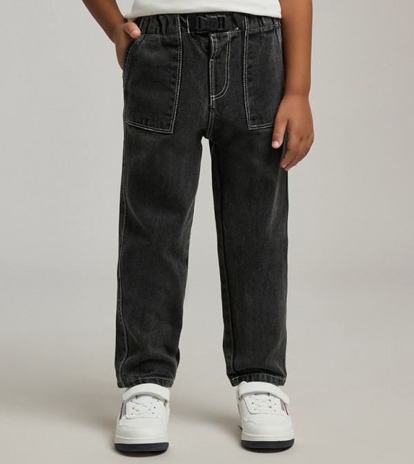 أر آند بي  ملابس - أسود جينز