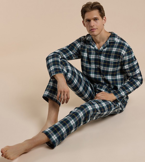 R&B  Sleepwear - Green Pyjama Set