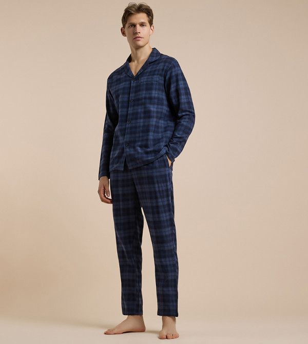 R&B  comfy-edit - NAVY BLUE Pyjama Set