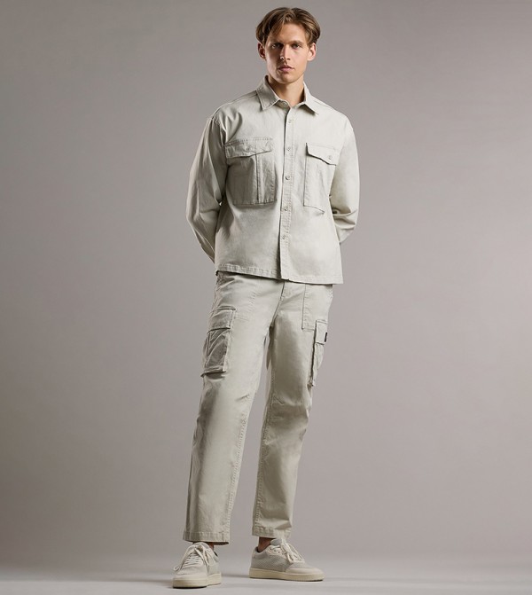 R&B  Cargos - Beige Cargos