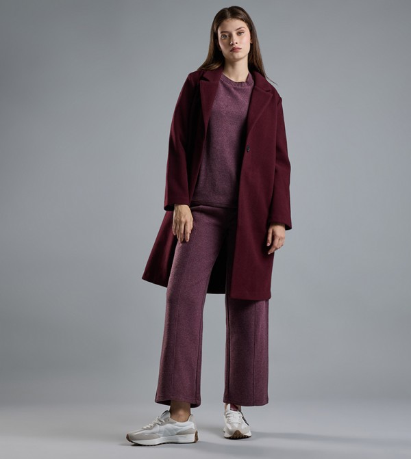 أر آند بي ملابس - بورغندي معاطف