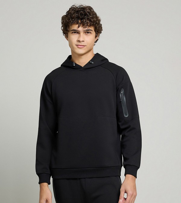 R&B  Clothing - Black Hoodies