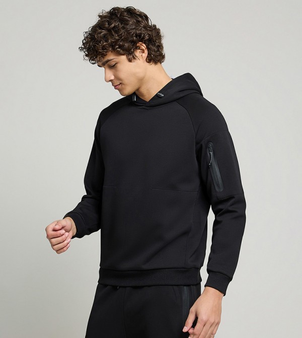 R&B  Clothing - Black Hoodies