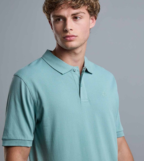 R&B  T-Shirts - Green Polo T-shirts