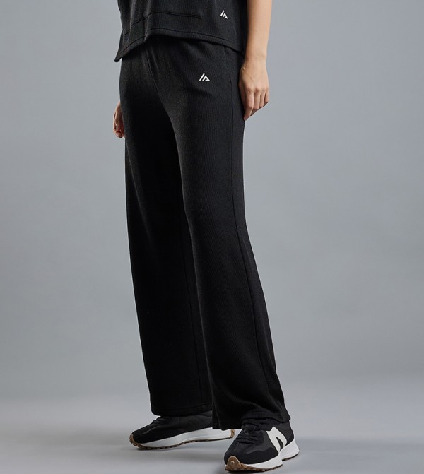 R&B  Track Pants & Joggers - Black Track Pants & Joggers