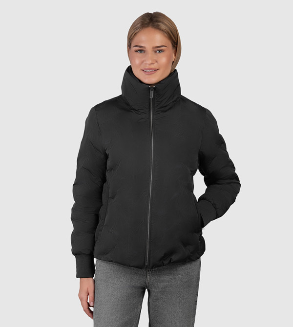 Beverly Hills Polo Club Puffer & Quilted Jackets - Black Puffer & Quilted Jackets
