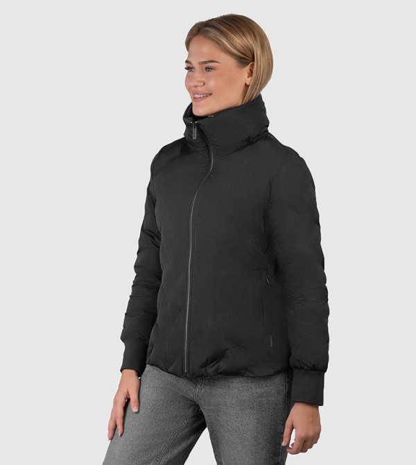 Beverly Hills Polo Club Puffer & Quilted Jackets - Black Puffer & Quilted Jackets