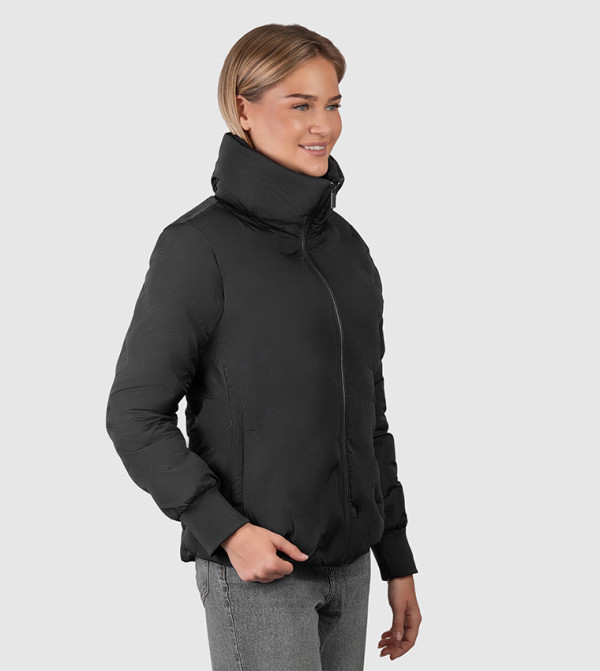 Beverly Hills Polo Club Puffer & Quilted Jackets - Black Puffer & Quilted Jackets