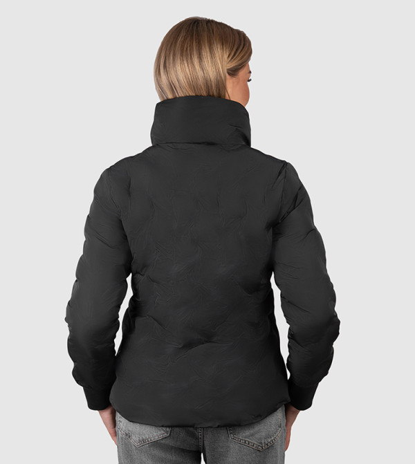 Beverly Hills Polo Club Puffer & Quilted Jackets - Black Puffer & Quilted Jackets