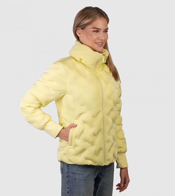 Beverly Hills Polo Club Puffer & Quilted Jackets - Yellow Puffer & Quilted Jackets