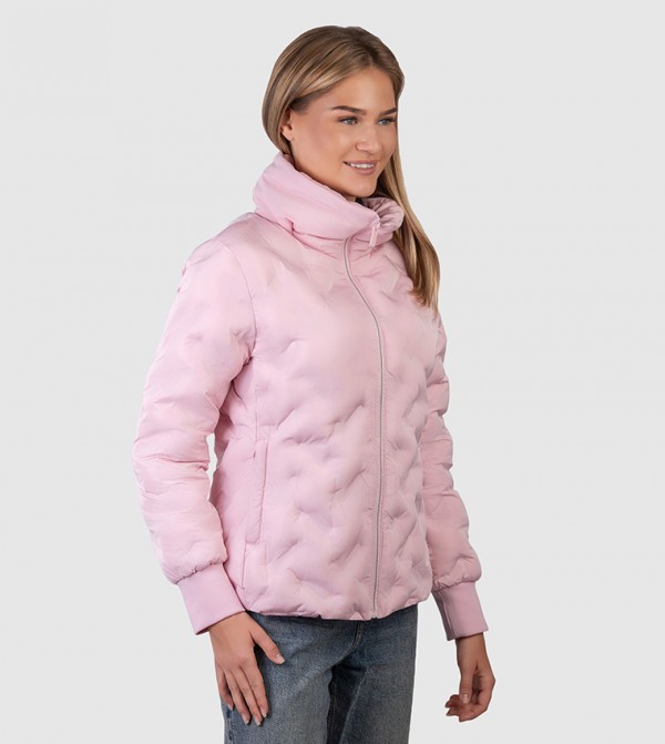 Beverly Hills Polo Club Puffer & Quilted Jackets - Pink Puffer & Quilted Jackets