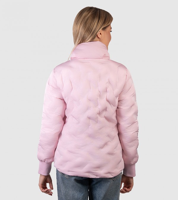 Beverly Hills Polo Club Puffer & Quilted Jackets - Pink Puffer & Quilted Jackets