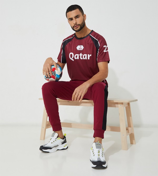 FIFA FIFA - Maroon Active T shirts