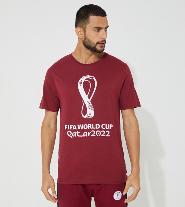 FIFA FIFA - Maroon Active T shirts
