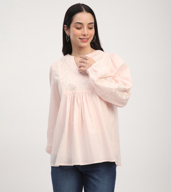 بيفرلي هيلز بولو كلوب بلوزات - وردي Casual Tops