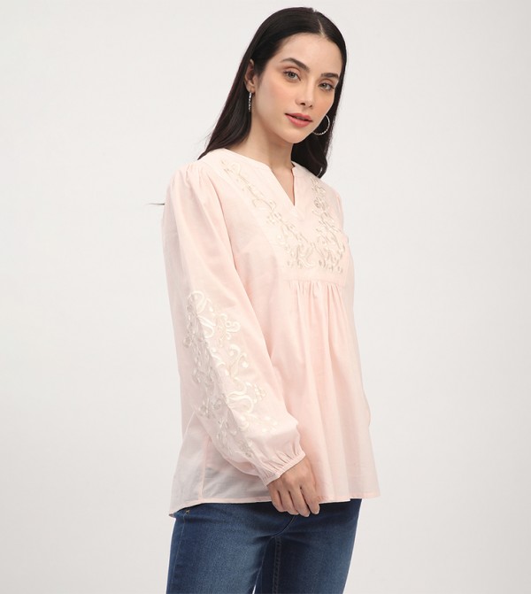 بيفرلي هيلز بولو كلوب بلوزات - وردي Casual Tops