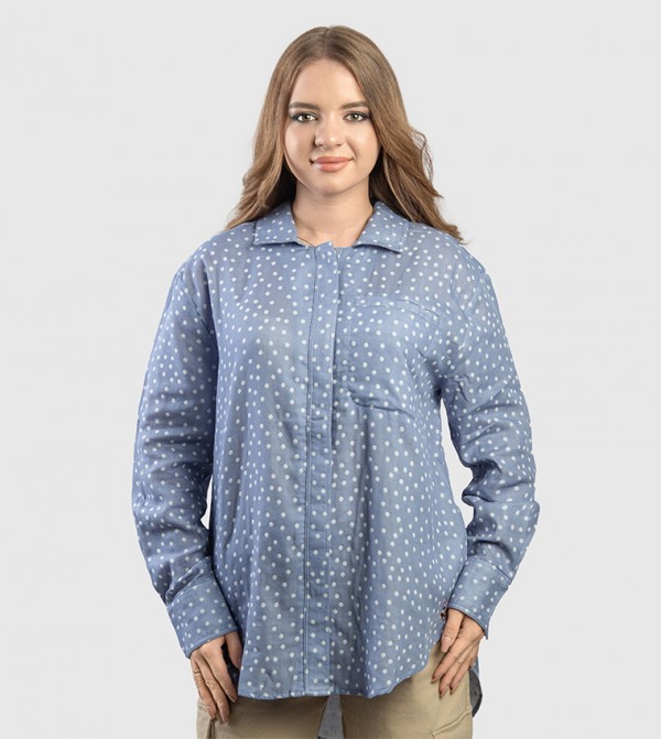 بيفرلي هيلز بولو كلوب بلوزات - أزرق قمصان