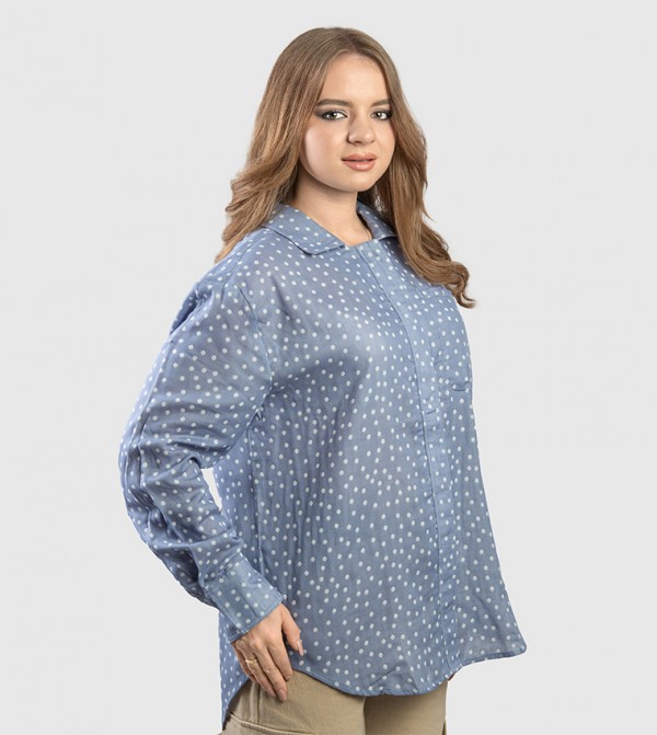 بيفرلي هيلز بولو كلوب بلوزات - أزرق قمصان