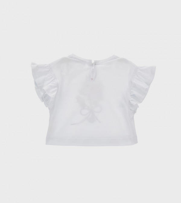 CHIARA FERRAGNI KIDS  - White T-shirts