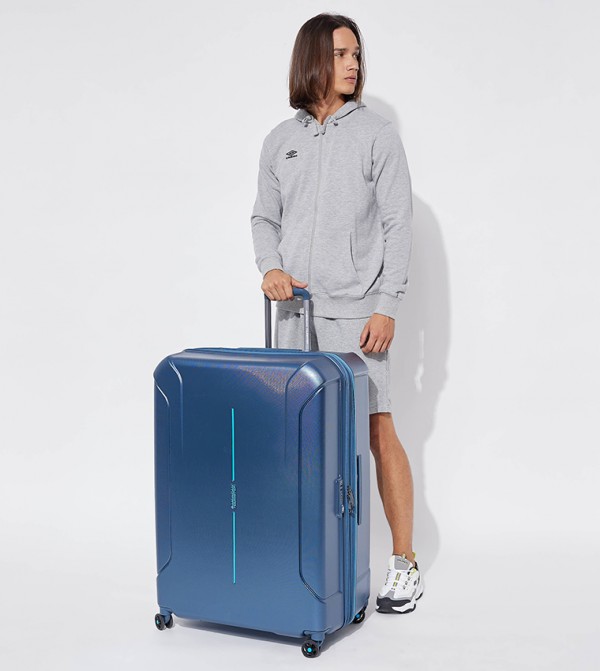 American Tourister Travel Bags - Blue Trolley Bags