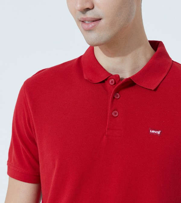 Levi's  T-Shirts - Red Polo T-shirts