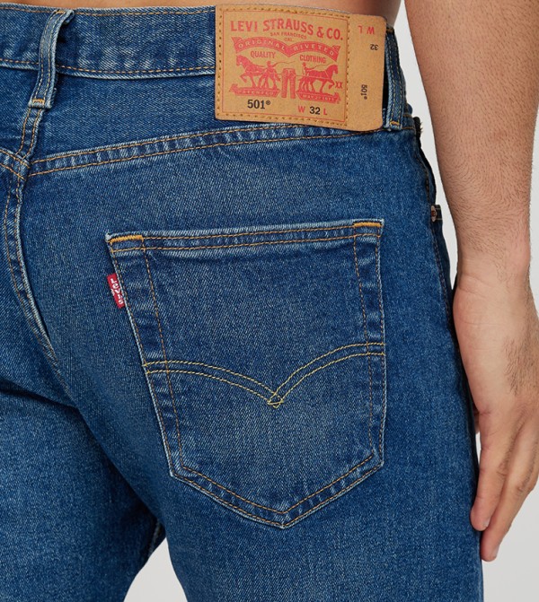 ليفايز  شورتات - نيلي  Denim shorts
