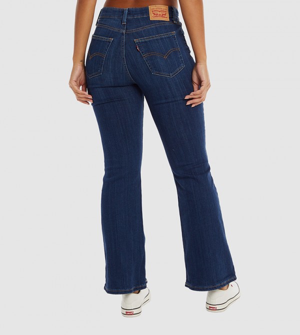 Levi's  Flared Jeans - Blue Wide Leg Jeans