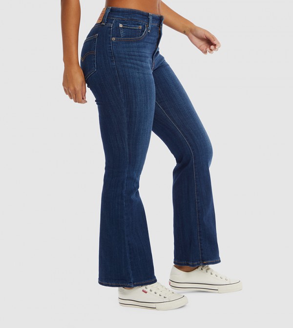 Levi's  Flared Jeans - Blue Wide Leg Jeans