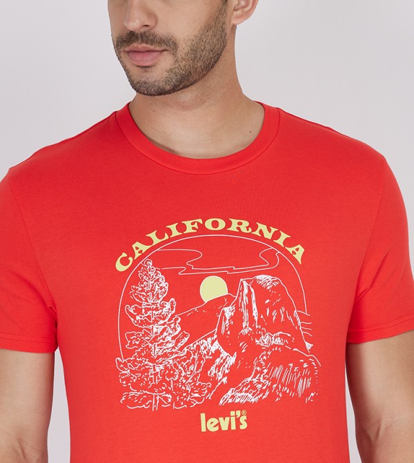 Levi's Levi's - Red Casual T-Shirts