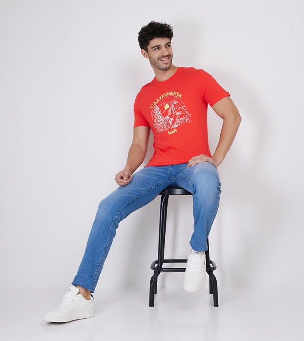 Levi's Levi's - Red Casual T-Shirts