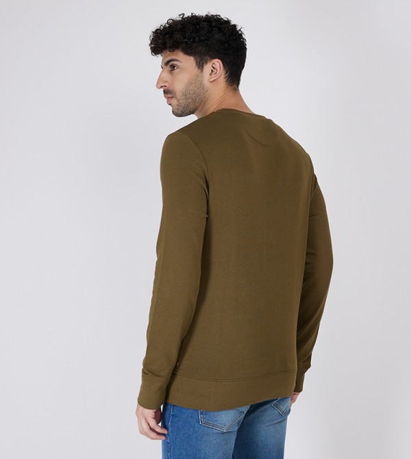 Levi's T-Shirts - Green Casual T-Shirts