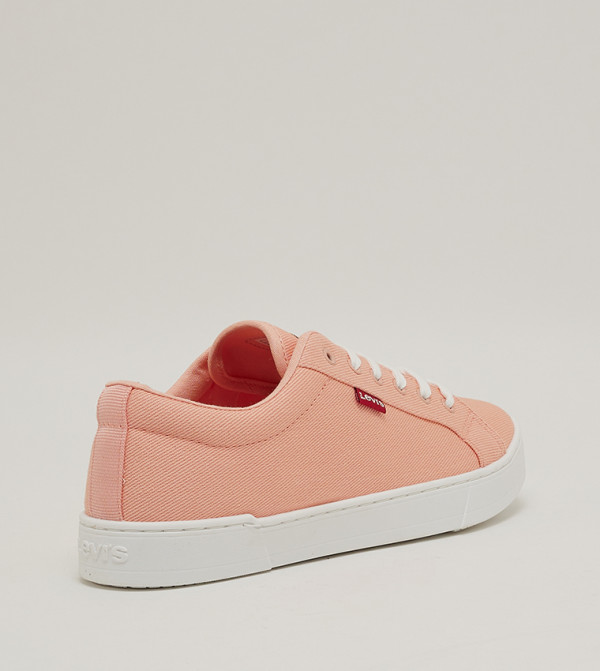 Levi's  Flat Shoes - Peach Lace Up