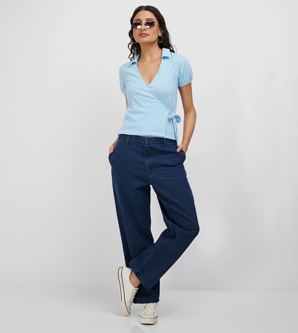 Levi's  Tops - Blue Tops & Blouses