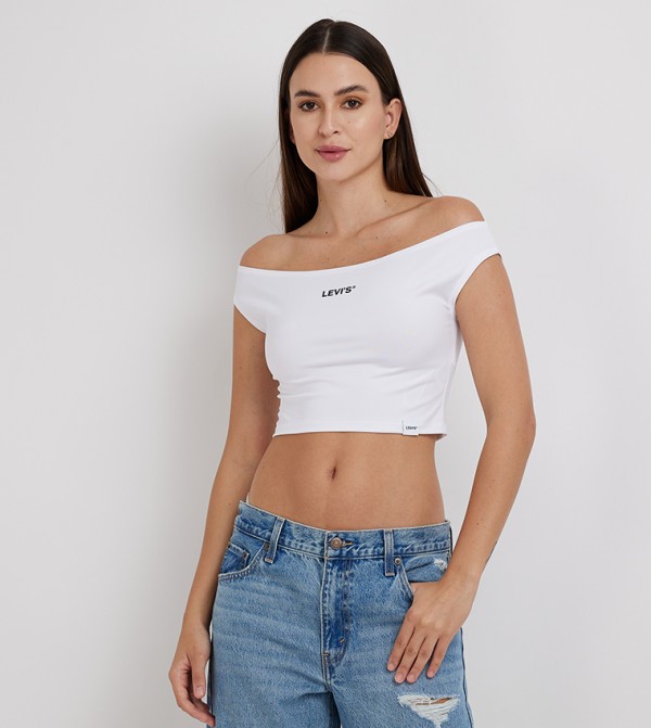 Levi's  Tops - White Tops & Blouses