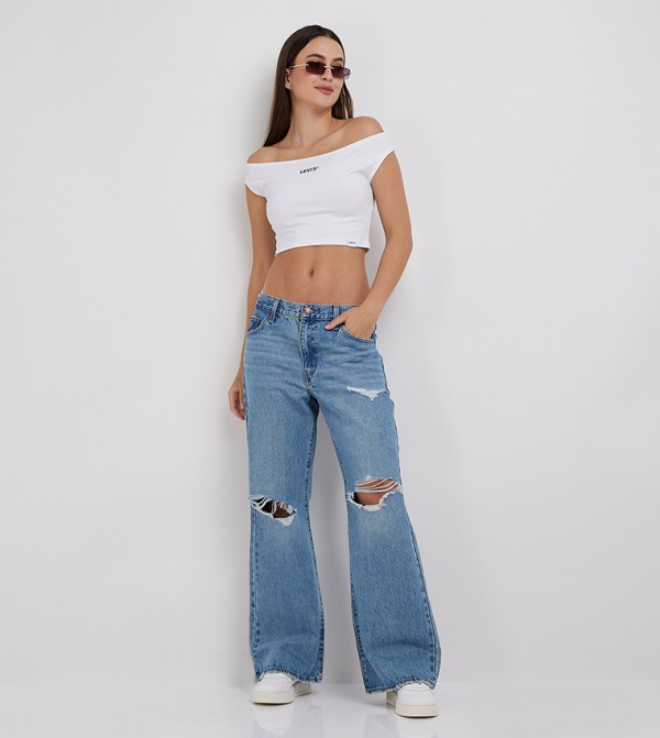 Levi's  Tops - White Tops & Blouses