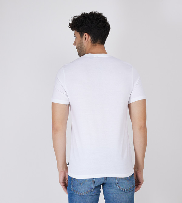 Levi's Clothing - White Casual T-Shirts