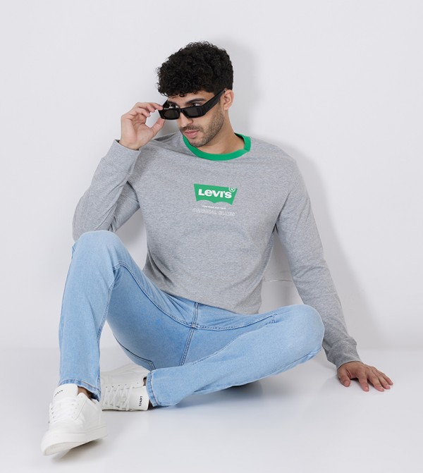 Levi's Levi's - Grey Casual T-Shirts