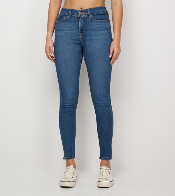 ليفايز جينز ضيق - نيلي جينز ضيق