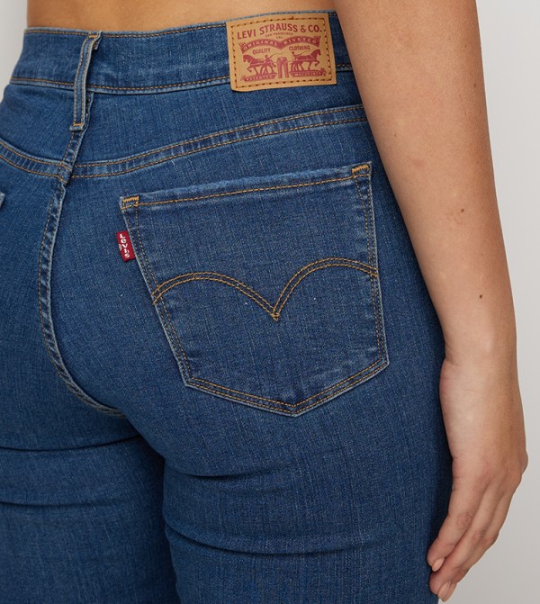 ليفايز جينز ضيق - نيلي جينز ضيق