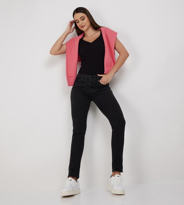 Levi's Skinny Fit Jeans - Black Skinny Fit Jeans